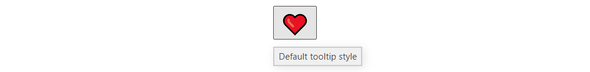 Default tooltip